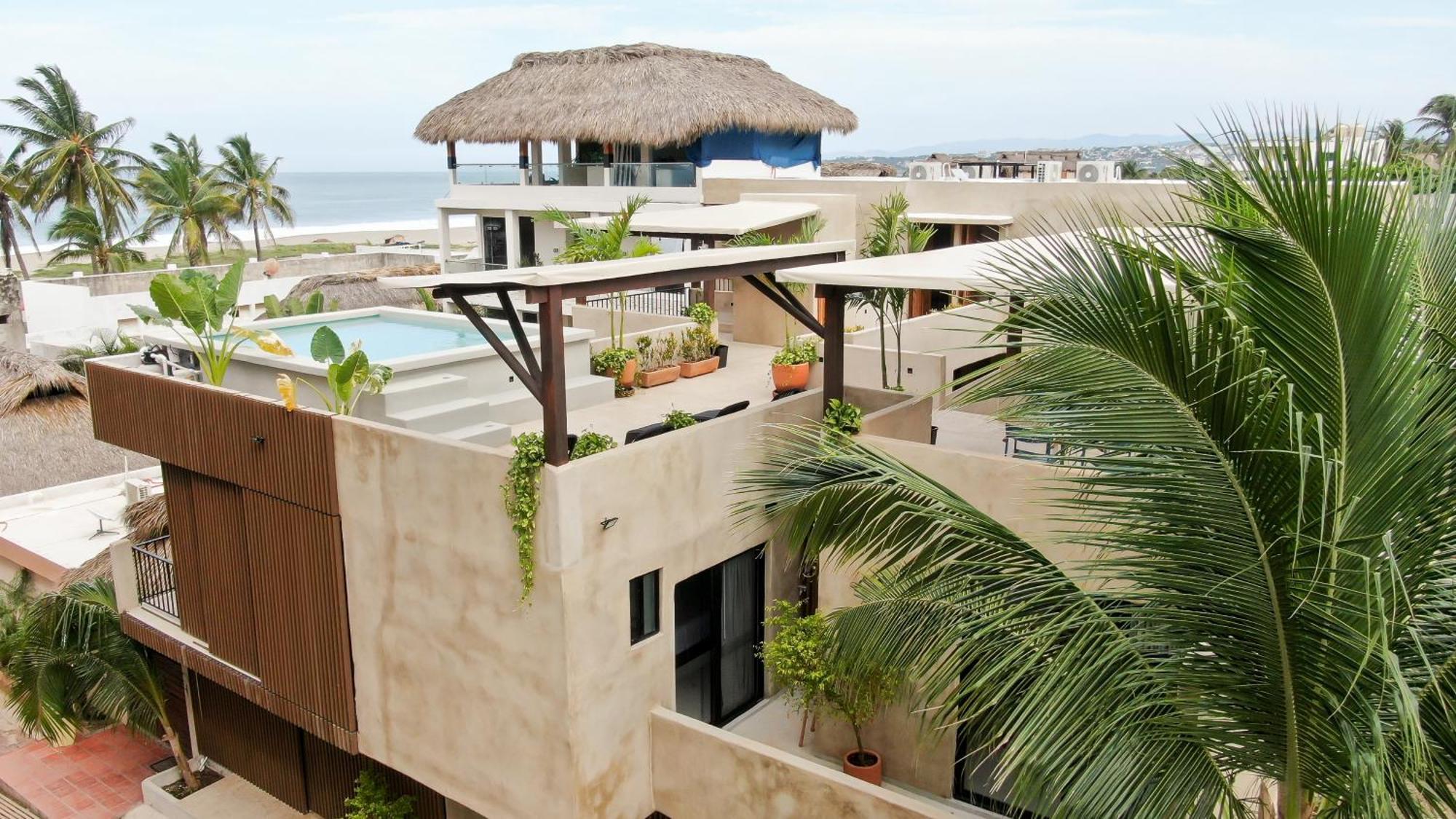 Casa Arkana Zicatela By Grupo Amber Brisas de Zicatela エクステリア 写真